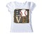 Girls Baseball Love on dark background Shirt - Short Sleeves - Long Sleeves product 1